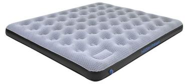 High Peak Luftmatratze Comfort Plus King 2-Personen 200 cm grau